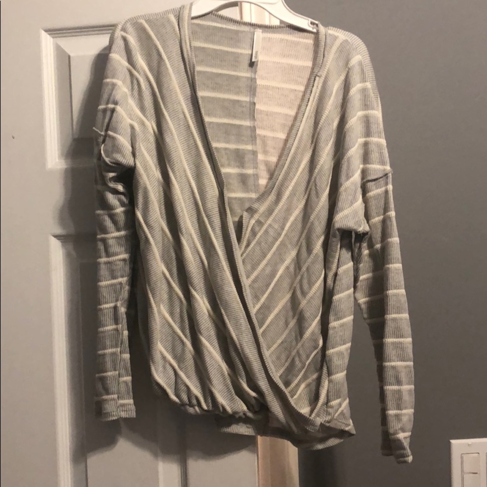 Drape Front Top